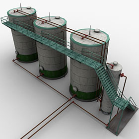 Стальные резервуары для хранения нефтепродуктов